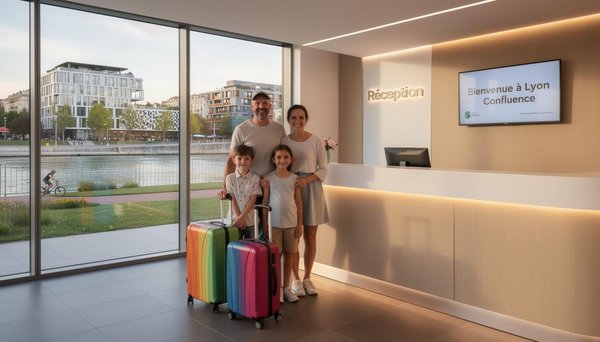 Où dormir à Lyon Confluence en famille : les meilleures adresses pour 2026